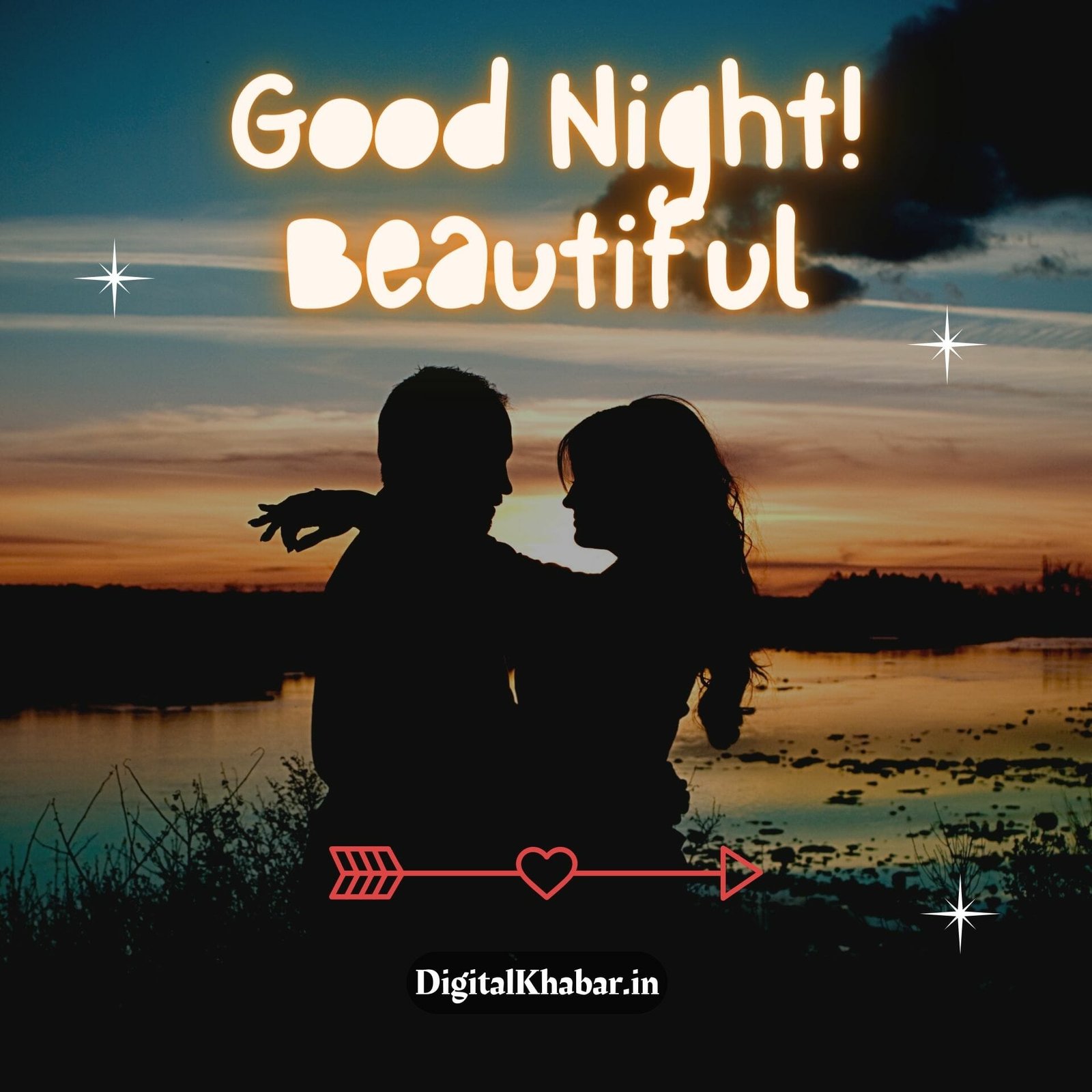 romantic good night images for him